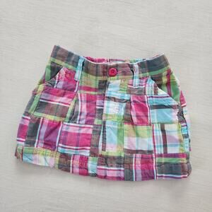 Y2k Oshkosh Patchwork Skirt 4t